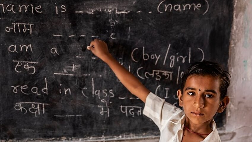 Improving Spoken English in Government Schools In Rural India