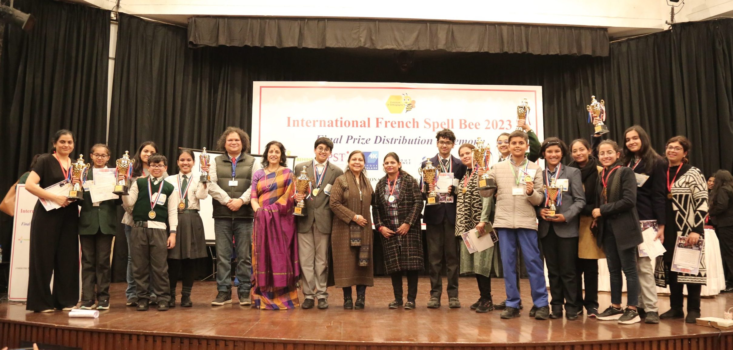 Culmination of Excellence: The Unforgettable Closing Ceremony of the International French Spell Bee by Le Frehindi